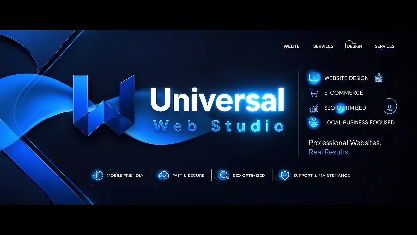 Cape Town service website design case study by Universal Web Studio